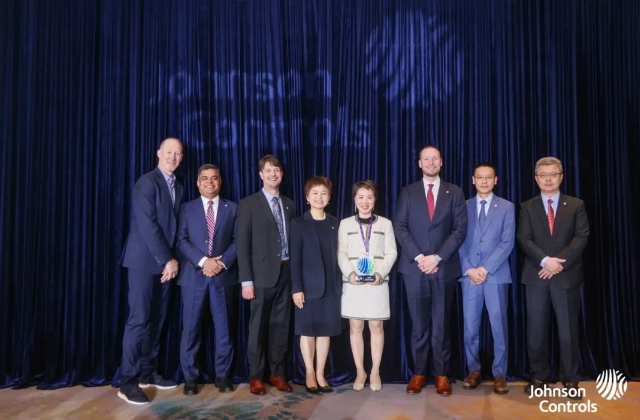 順威股份榮獲百年企業江森自控“質量獎”！